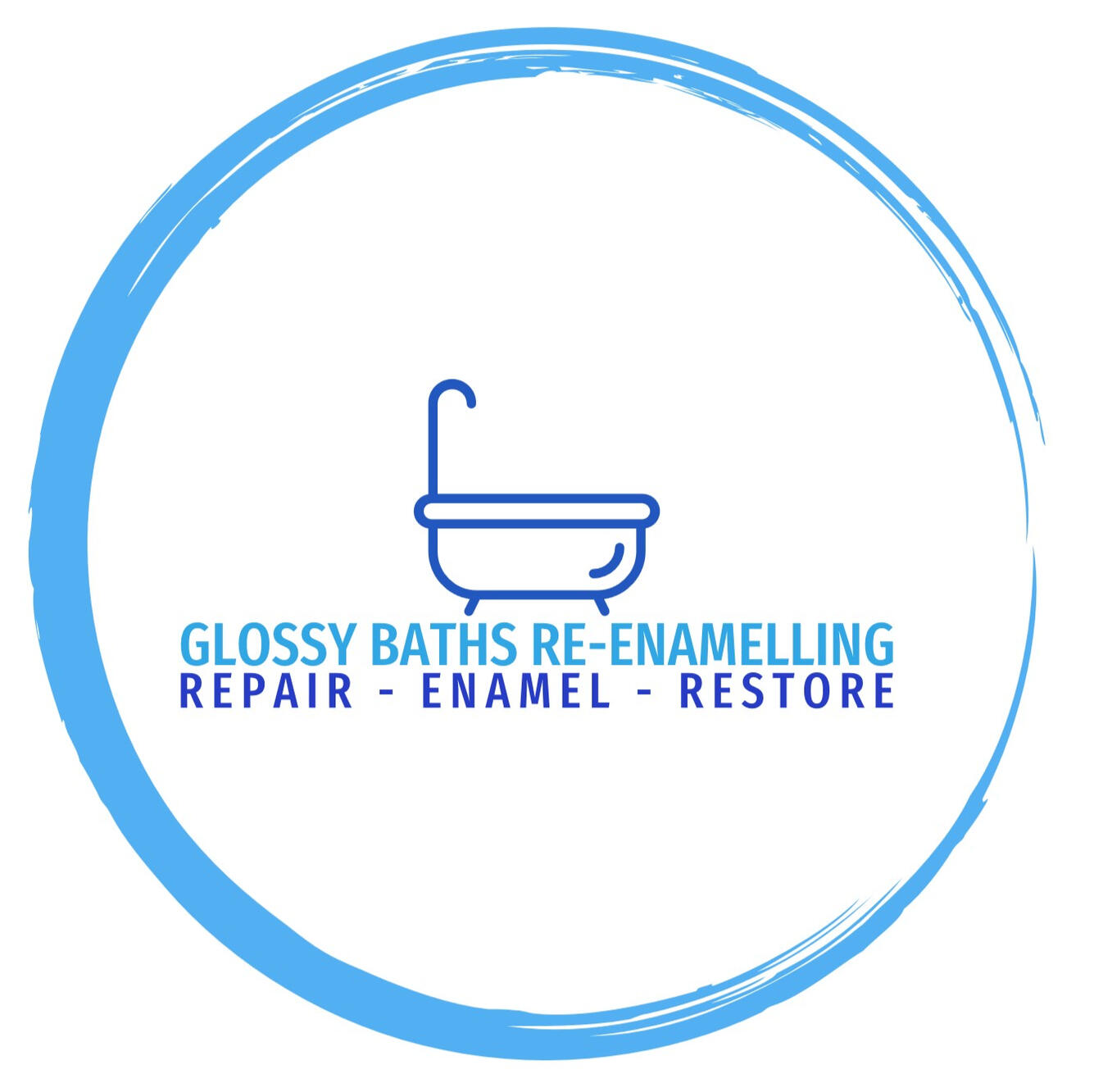 Glossy Baths Re-enamelling logo Glossy Baths Re-enamelling logo in Bristol